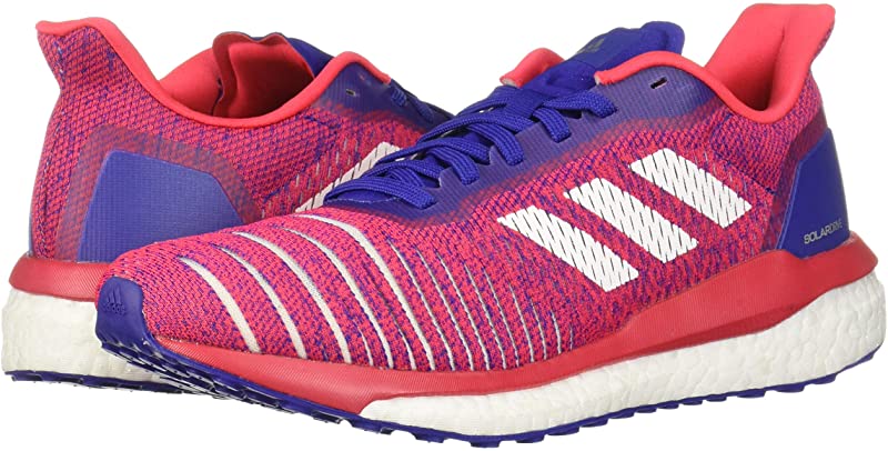 adidas Women's Solar Drive Running Shoes Active Blue/White/Red
