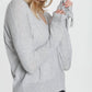 Label+Thread - LUXE TIE CUFF VEE SWEATER