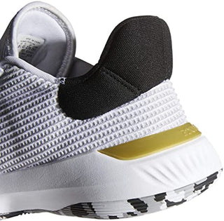 adidas Men's Pro Bounce 2019 Low Basketball Shoes White/Black/Gold