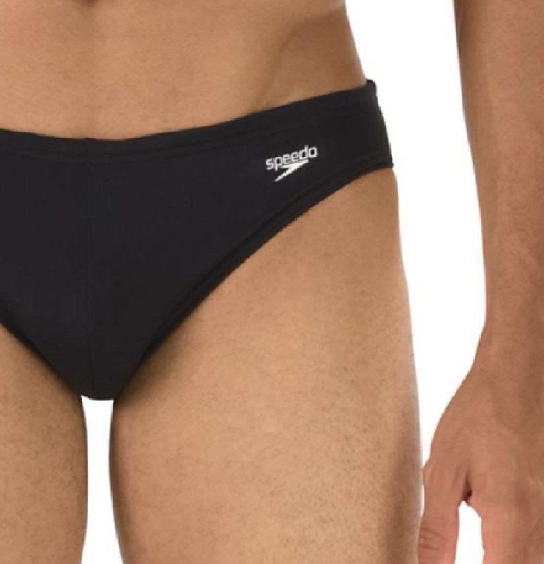 Speedo Men's Swimwear Solar Swim Briefs Black Size 32