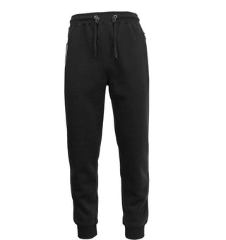 Galaxy By Harvic Men's Zipper Pockets Slim Fit Jogger Pants Black Size XX-Large