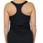 Galaxy By Harvic Women's Moisture Wicking Racerback Tanks Black Size XX-Large NO CUP