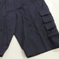 WICKED STITCH Men's Stretch Cargo Shorts Blue Size 34