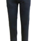 Galaxy By Harvic Women's Striped Track Joggers Gray Size X-Large