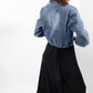 Recollection Brand - Cropped Denim Blazer