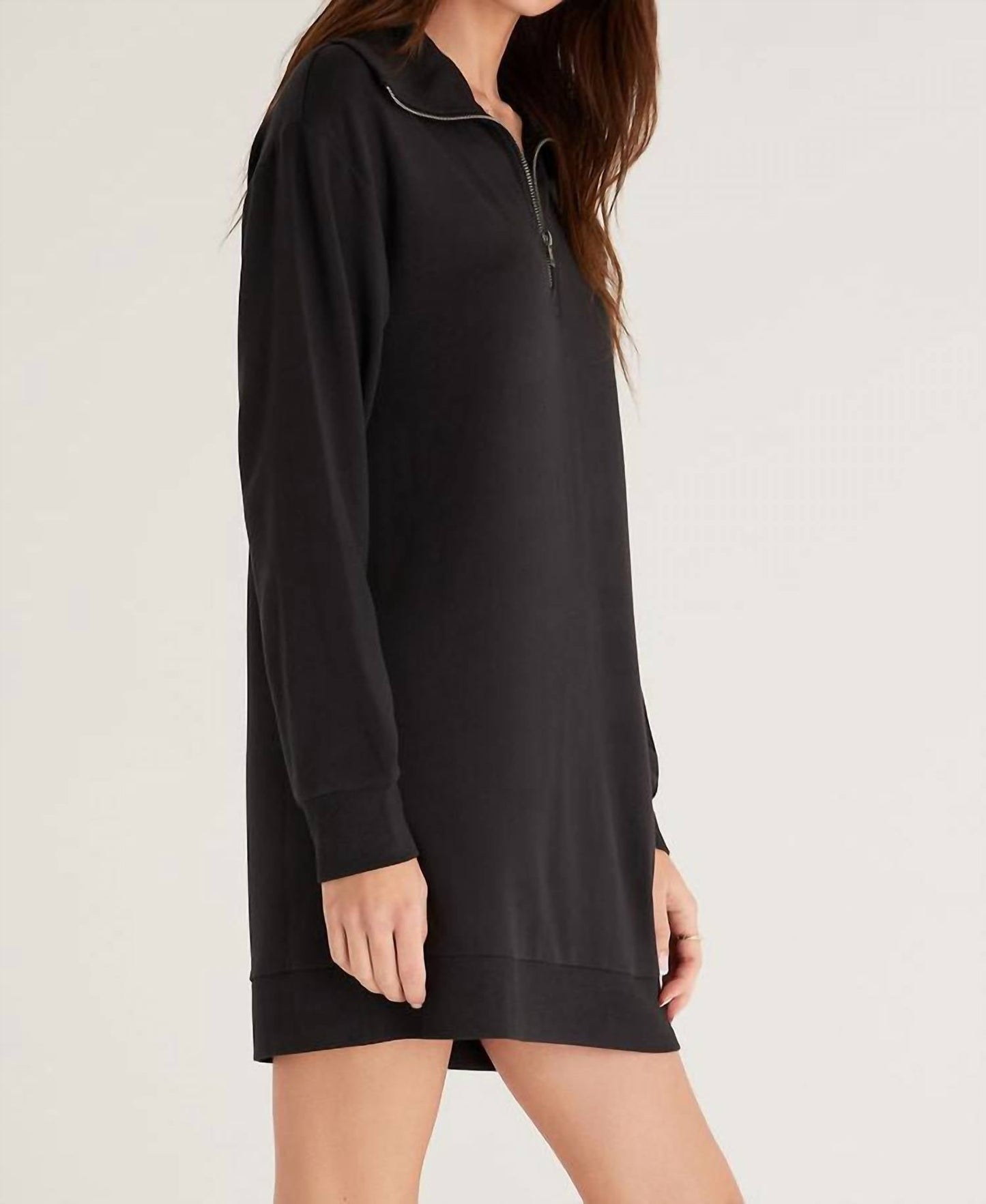 Z Supply - Abigail Half Zip Mini Dress