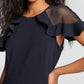 Joseph Ribkoff - Sheer Shoulder Dress