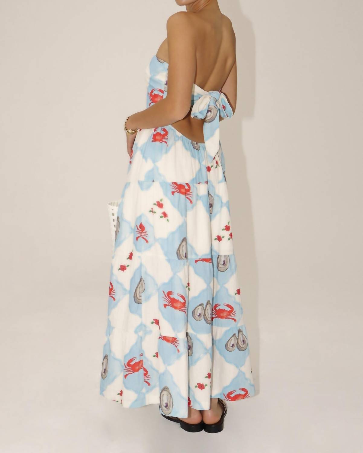 Bailey Rose - Coastal Charm Strapless Dress