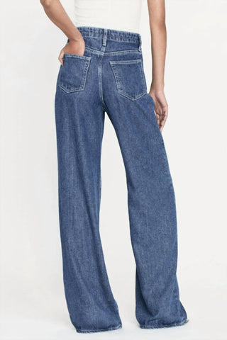 Frame - Drawstring Wide Leg Jean