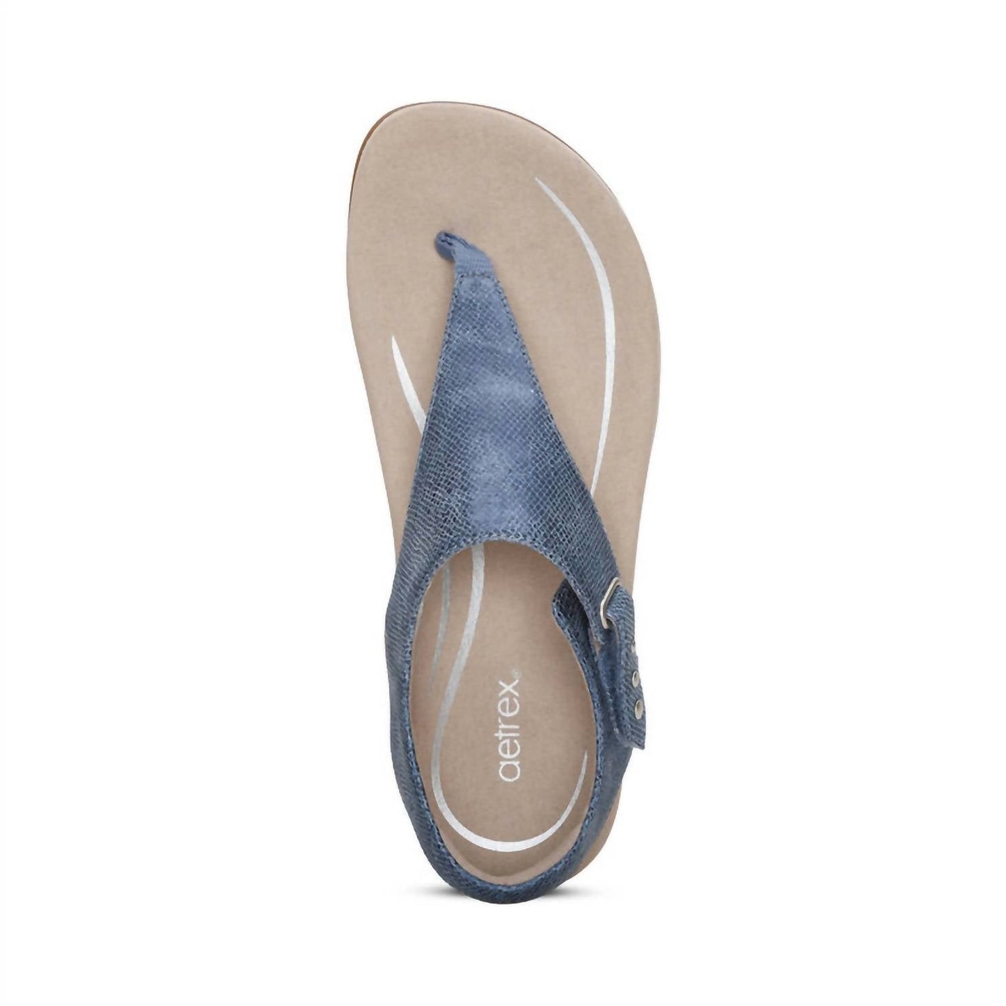 Aetrex - Ellie Adjustable Quarter Strap Sandal