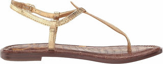 Sam Edelman - Women's Gigi Embossed Wide Flats Sandals
