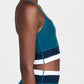 Beyond Yoga - Horizon Colorblock High Cropped Tank Top