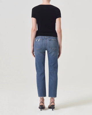 Agolde - Kye Mid Rise Straight Crop Jean