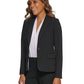 Calvin Klein Women's One Button Blazer Black Size 14