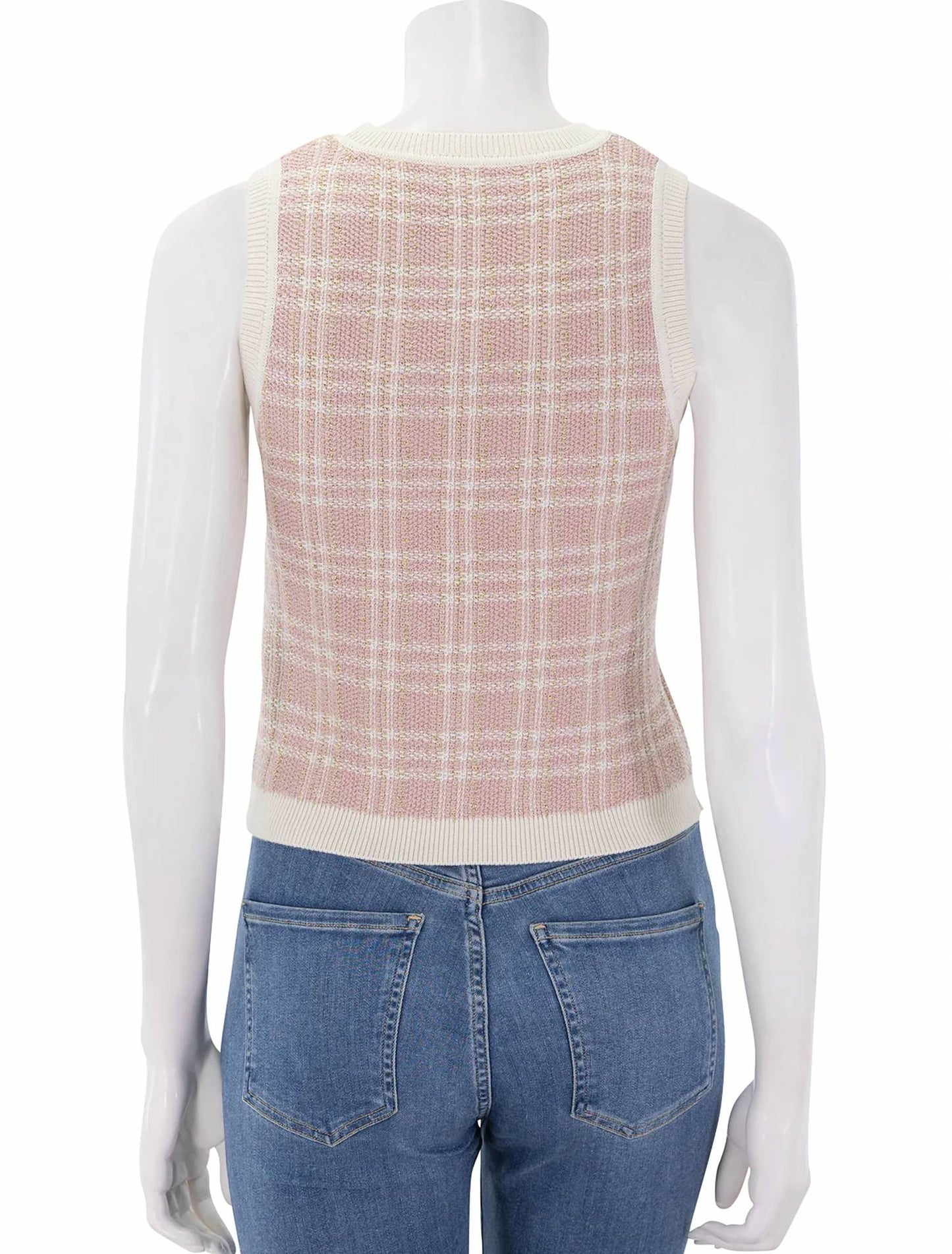 Veronica Beard - Cropped Jerrel Knit Tank Top