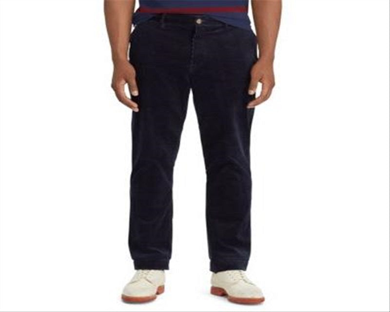 Polo Ralph Lauren Men's Stretch Classic Fit Corduroy Pants Blue Size 34X34