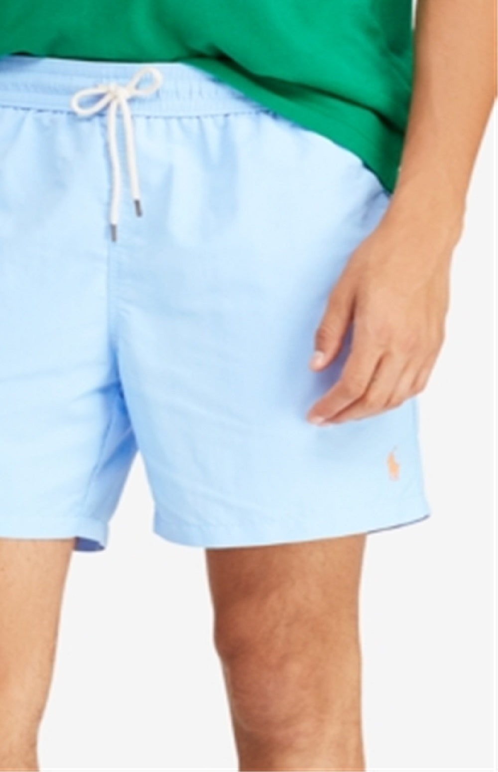 Ralph Lauren Men's Traveler 5.5 Swim Trunks Blue Size Large