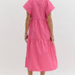Entro - Bold And Beautiful Button Dress