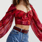 For Love & Lemons - TRISHA CROP TOP