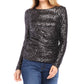 Karen Kane - Sequin Side Shirred Top