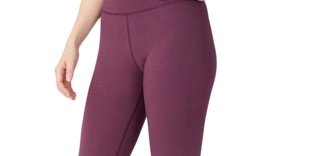 Fila Women's Strut Mid Rise Logo Leggings Red Size 7-8