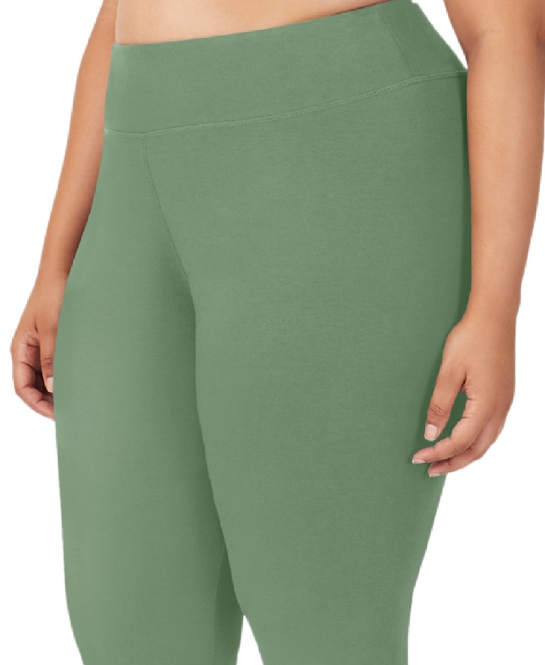 Fila Women's Strut Mid Rise Logo 7/8 Leggings Green