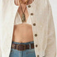 Maison Hotel - Boticcelli Vrew Neck Button Down Jacket