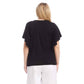 Karen Kane - Flutter Sleeve Crew Neck Top - Plus