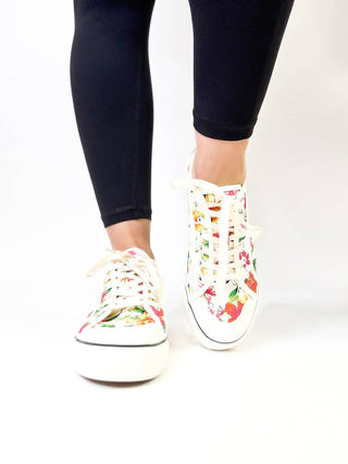 Corkys Footwear - Women's Waiting List Floral Sneakers