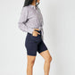 Judy Blue - High Waist Garment Bermuda Shorts
