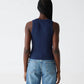 Michael Stars - Gina Ribbed Crop Tank