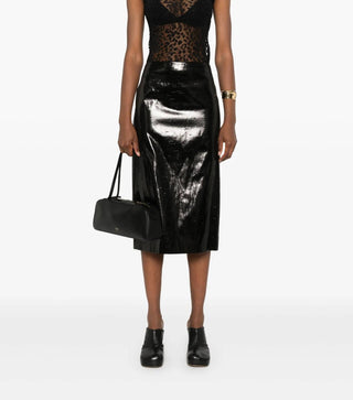 Alexander Mcqueen - Leopard Devore' Jersey Top