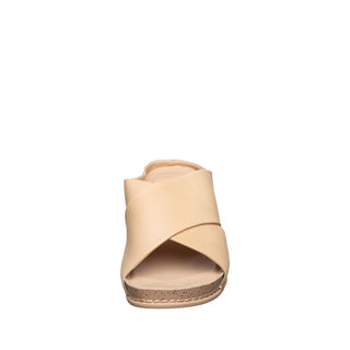 Antelope - Women's Santina Cross Strap Cork Wedge Mules