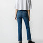 Amo - Bella High Rise Crop Jean