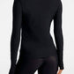 Bandier - Pro Fleece 1/4 Zip Long Sleeve Top