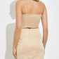 Do+Be - Bow Pearl Strap Top