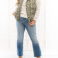 Tcec - Floral Puffer Vest
