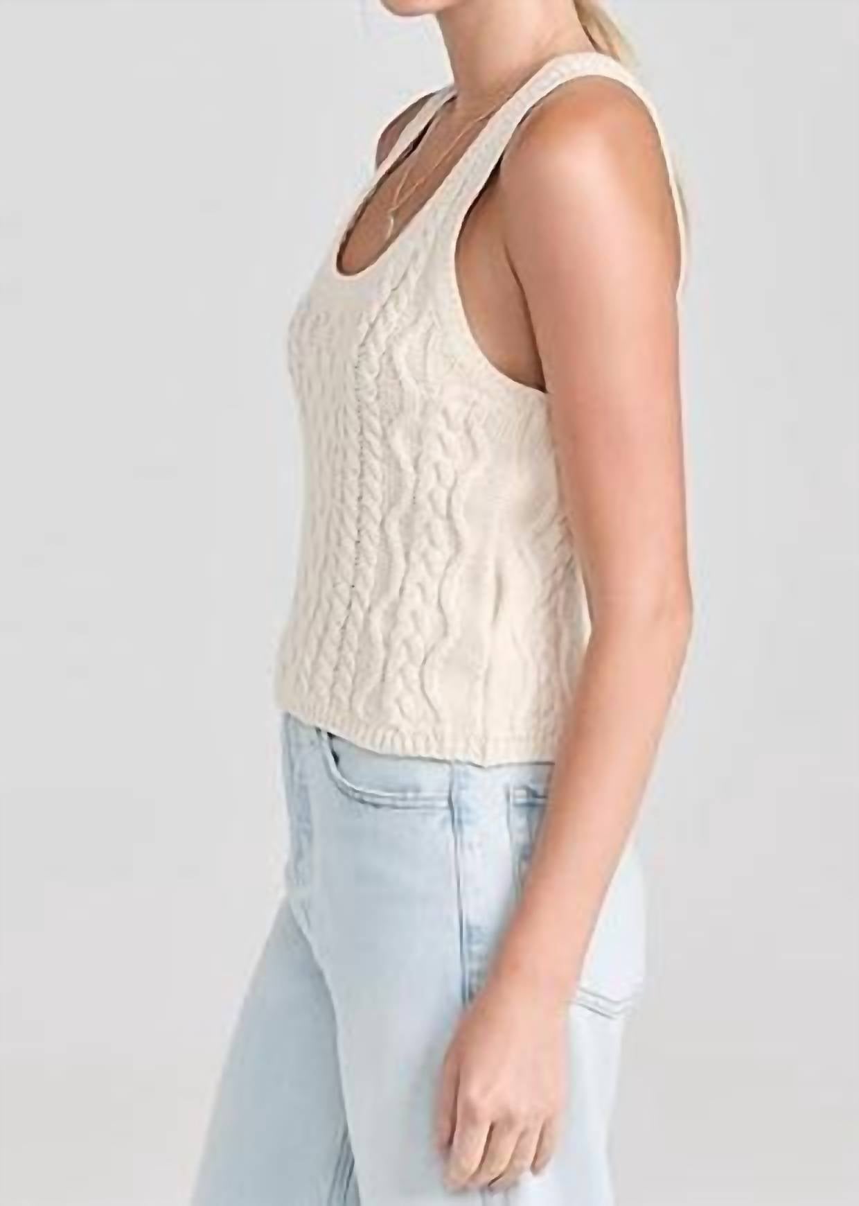 Free People - High Tide Cable Tank