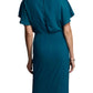 Joseph Ribkoff - Split Sleeve Side Ruffle Chiff Dress
