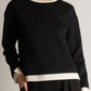 P.Cill - Betty Contrast Border Top