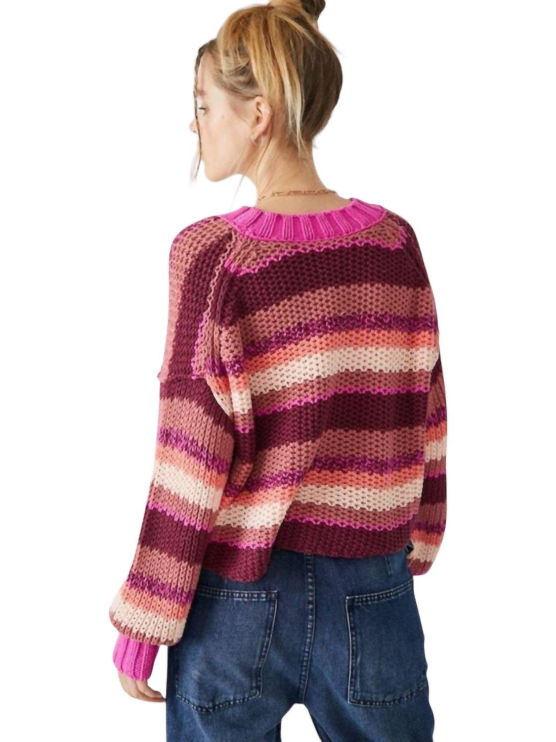 Free People - Devon Striped Sweater