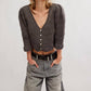 Free People - GEO FLORAL CARDIGAN