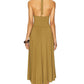 Steve Madden - Hazel Halter Neck Sleeveless Midi Dress