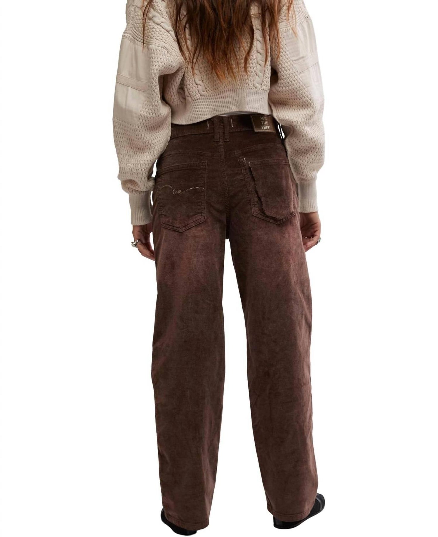 Free People - RISK TAKER CORD STRAIGHT JEANS