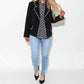 2.7 August Apparel - Rickrack Edge Blazer