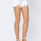 Judy Blue - Mid-rise Destroyed Shark Bite Hem Shorts - Plus