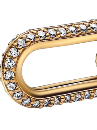 Pandora - Women's Me Pave Double Styling Link Charm