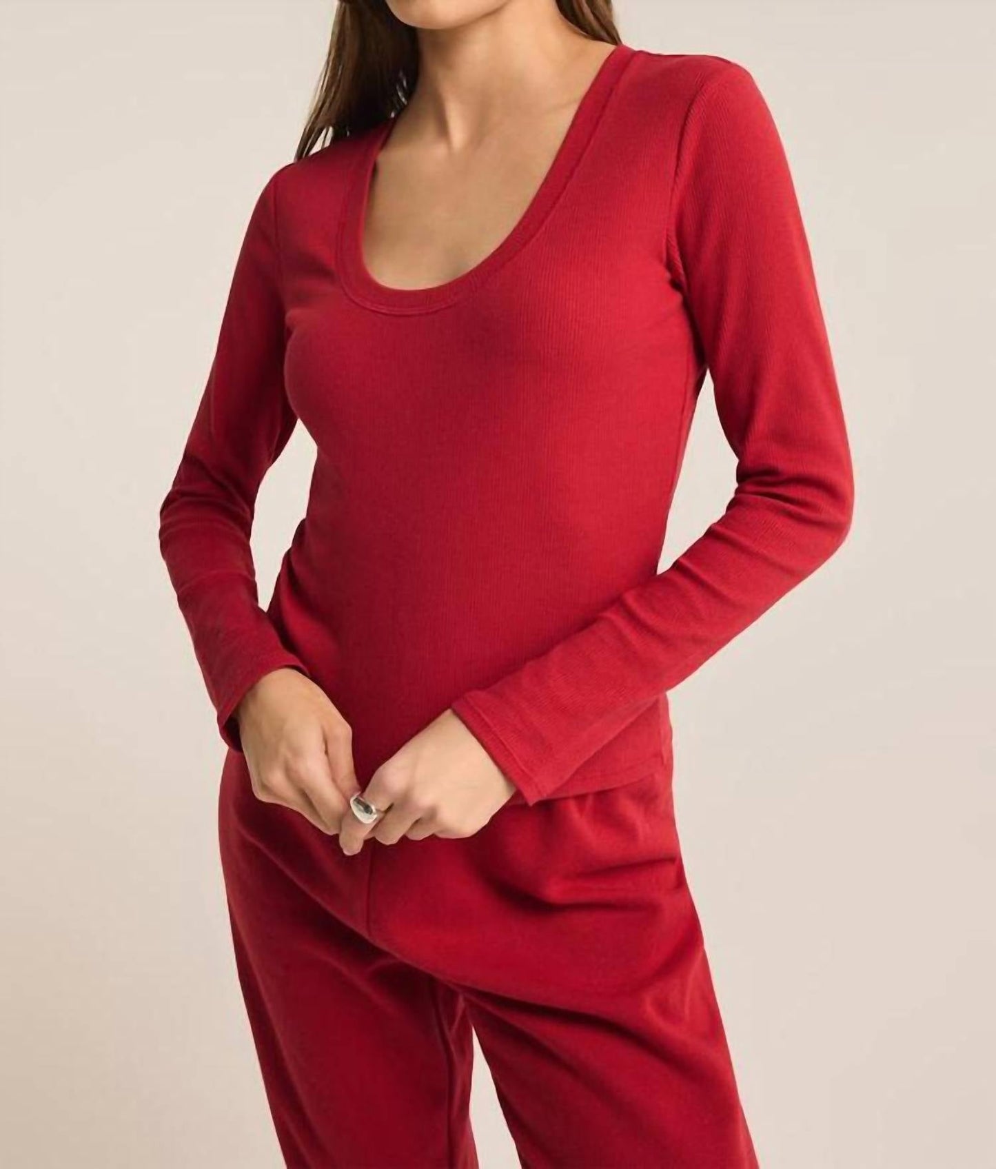 Z Supply - Sirena Rib LS Tee