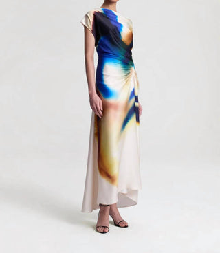 A.L.C. - Women's Penny Satin Midi Dress