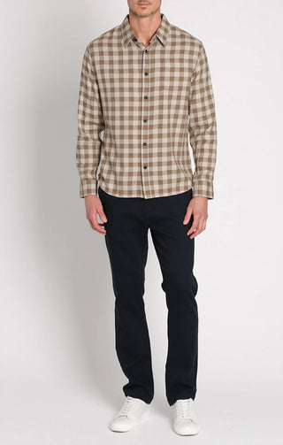 Jachs New York - Manor 6oz Stretch One Pocket Flannel Shirt